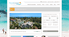 Desktop Screenshot of byronbaycoastalaccommodation.com.au